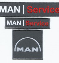 Логотип MAN шеврон нагрудный